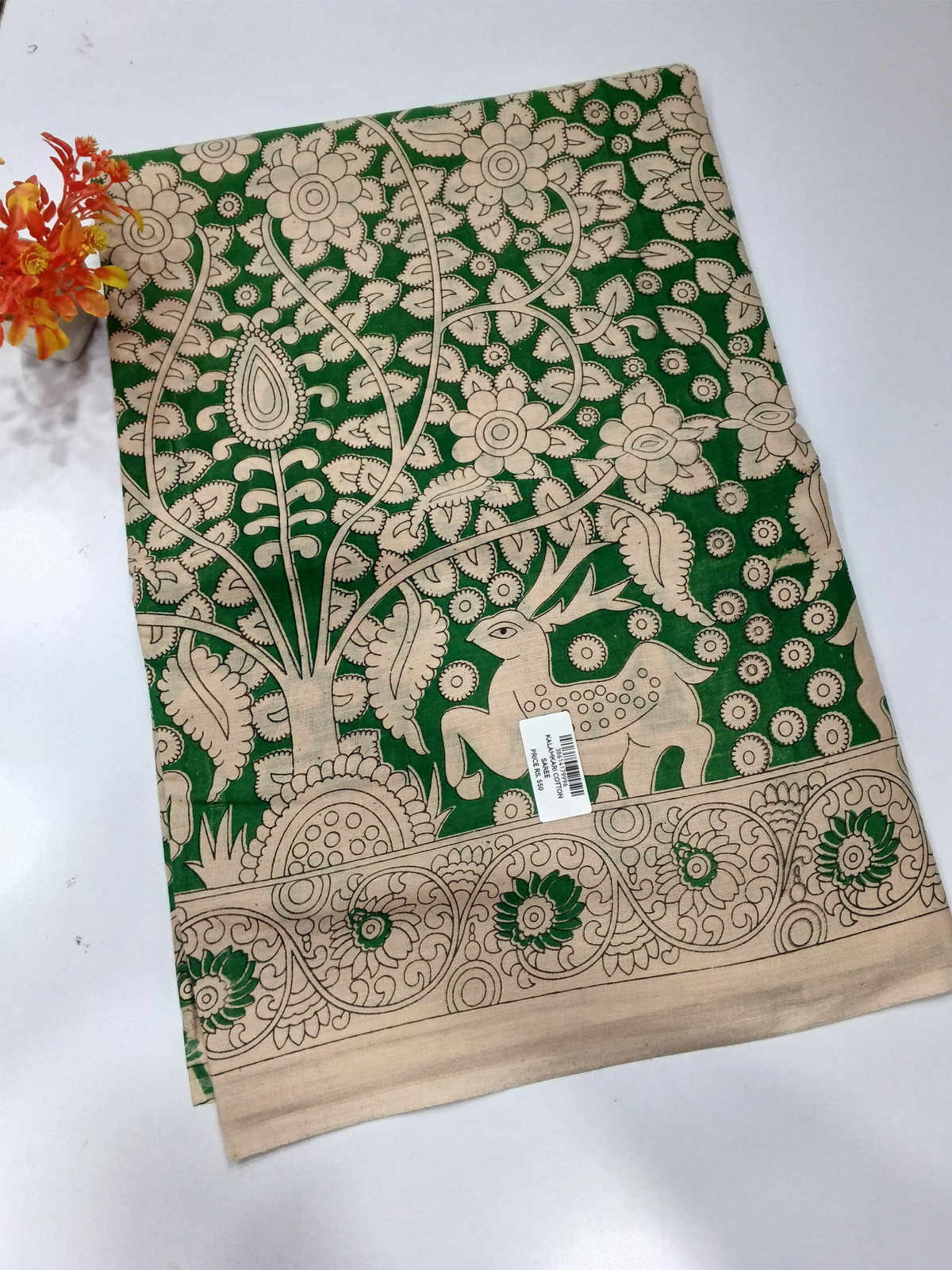 Kalamkari Saree