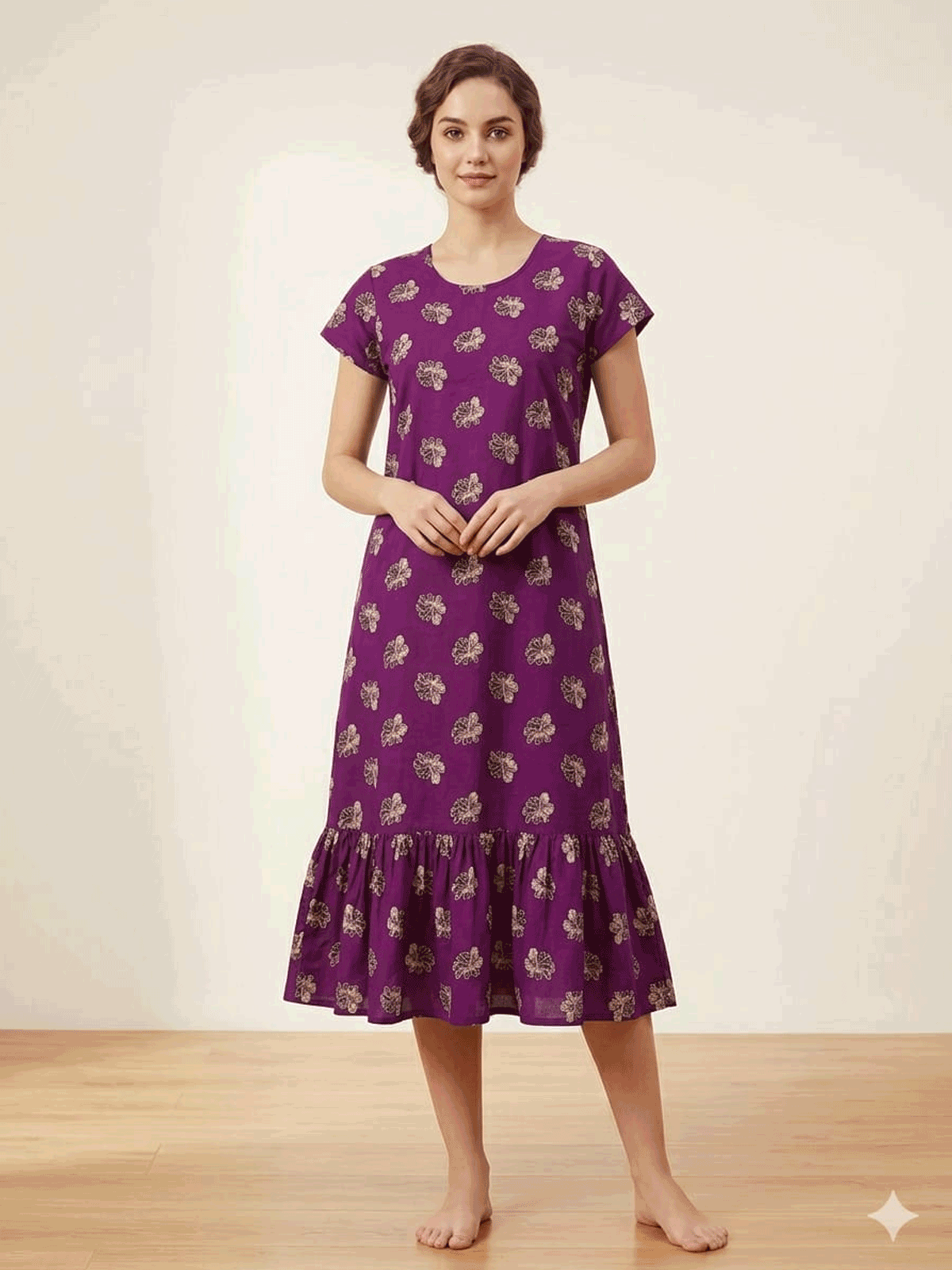 Cotton-Frock-floral-nighty1-1