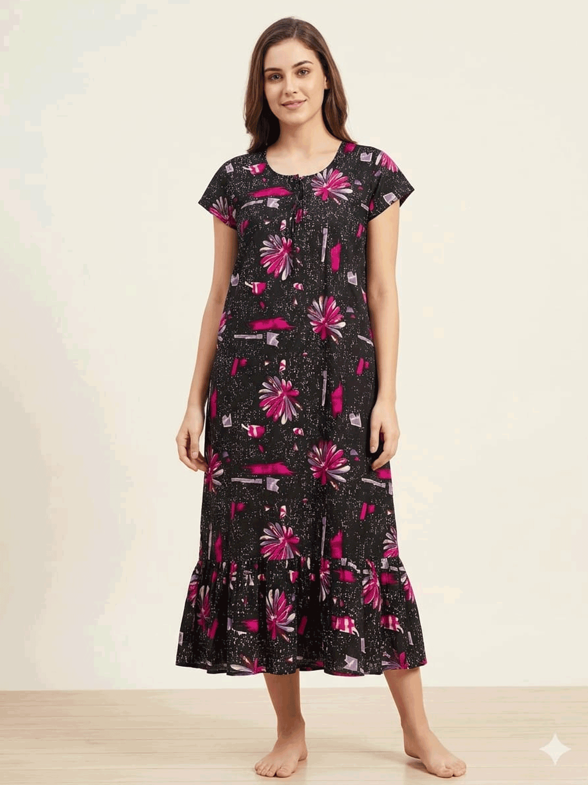 Cotton-Frock-floral-nighty5-1
