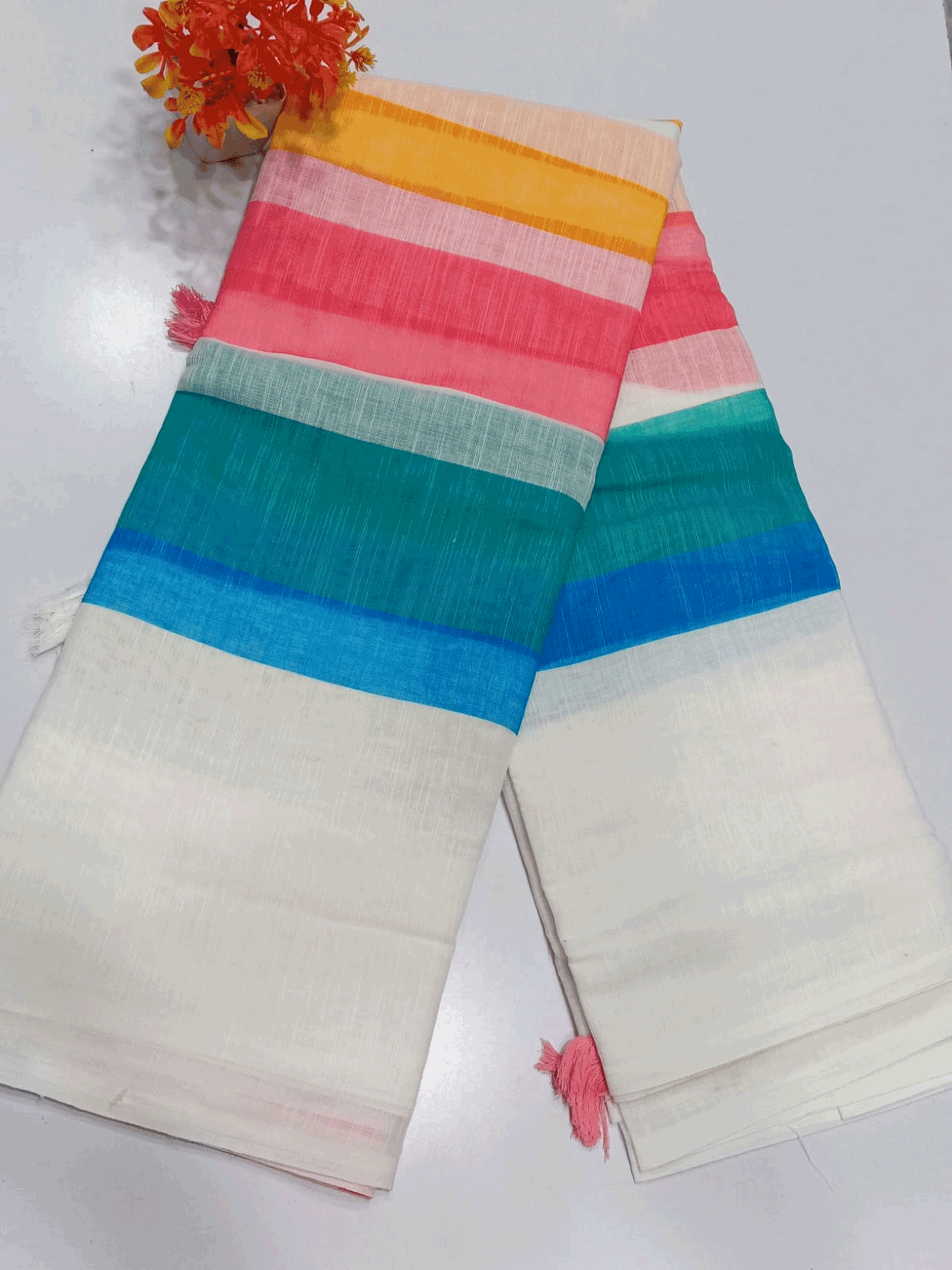 Rainbow-Linen-cotton-sarees2-2